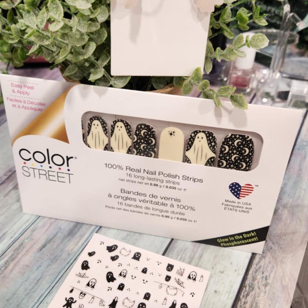 Retired Halloween Color Street Bundle - Glow in the Dark Set